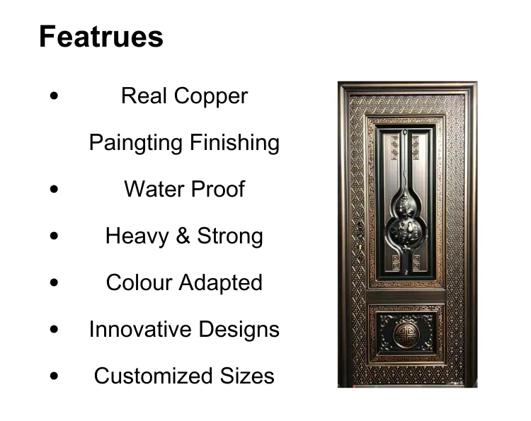 Features of Custom Iron Security Doors