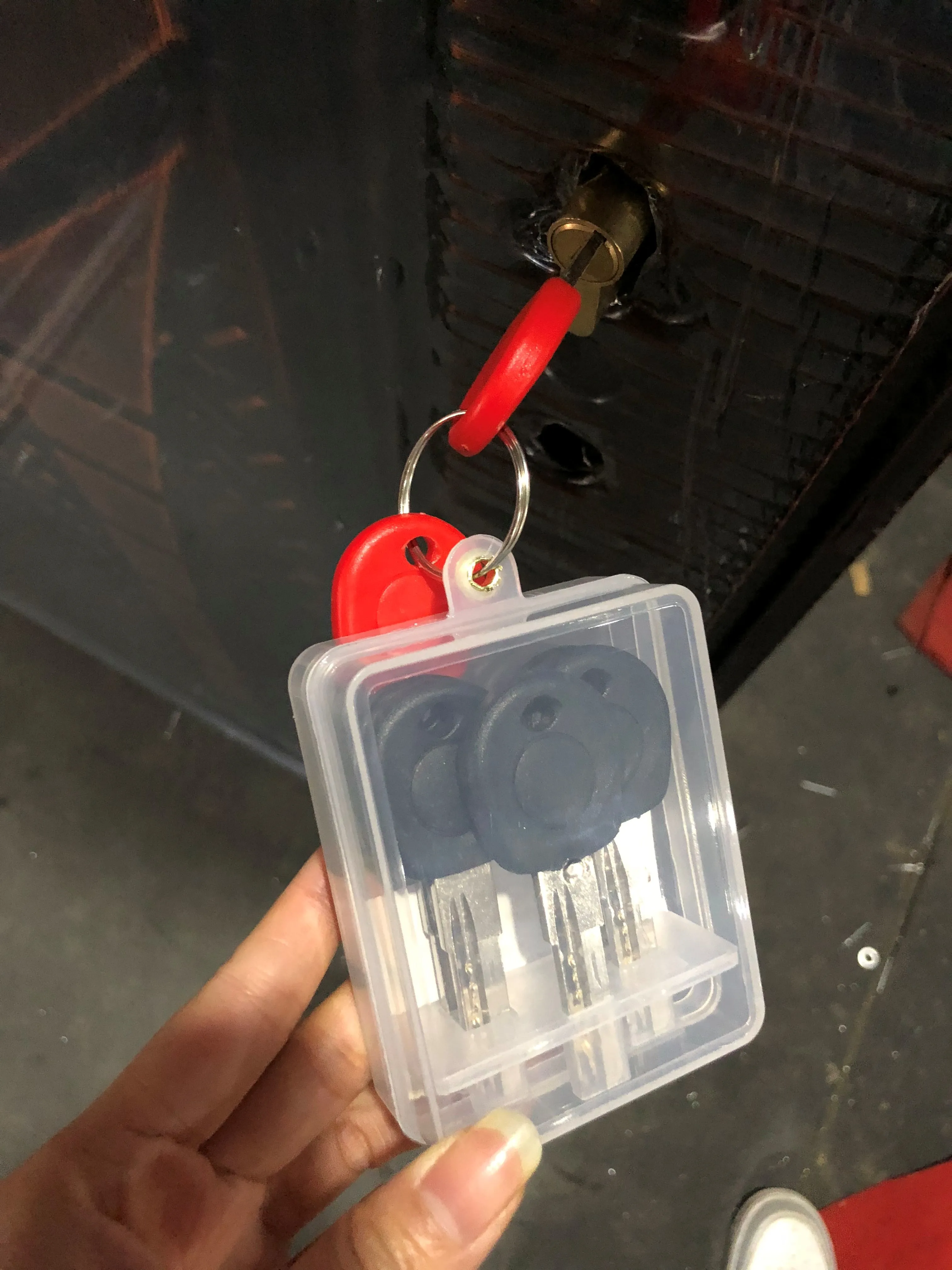 Lock Cylinder of Custom Iron Security Doors