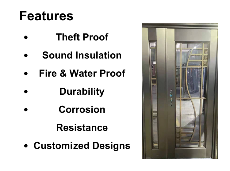 Features of Modern Stainless Steel Entry Doors