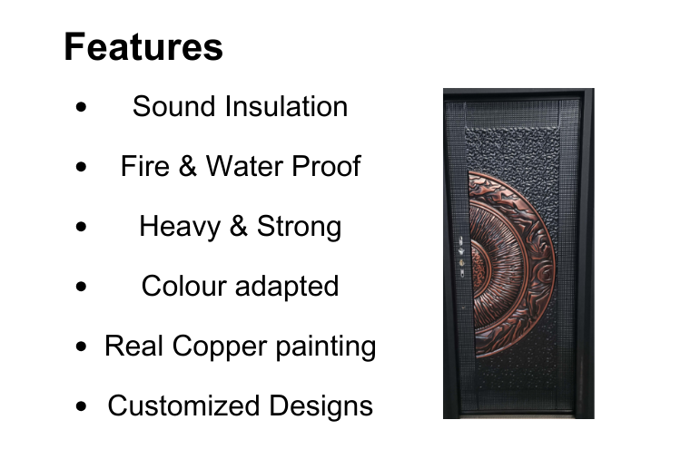 Features of Aluminum Modern Front Door