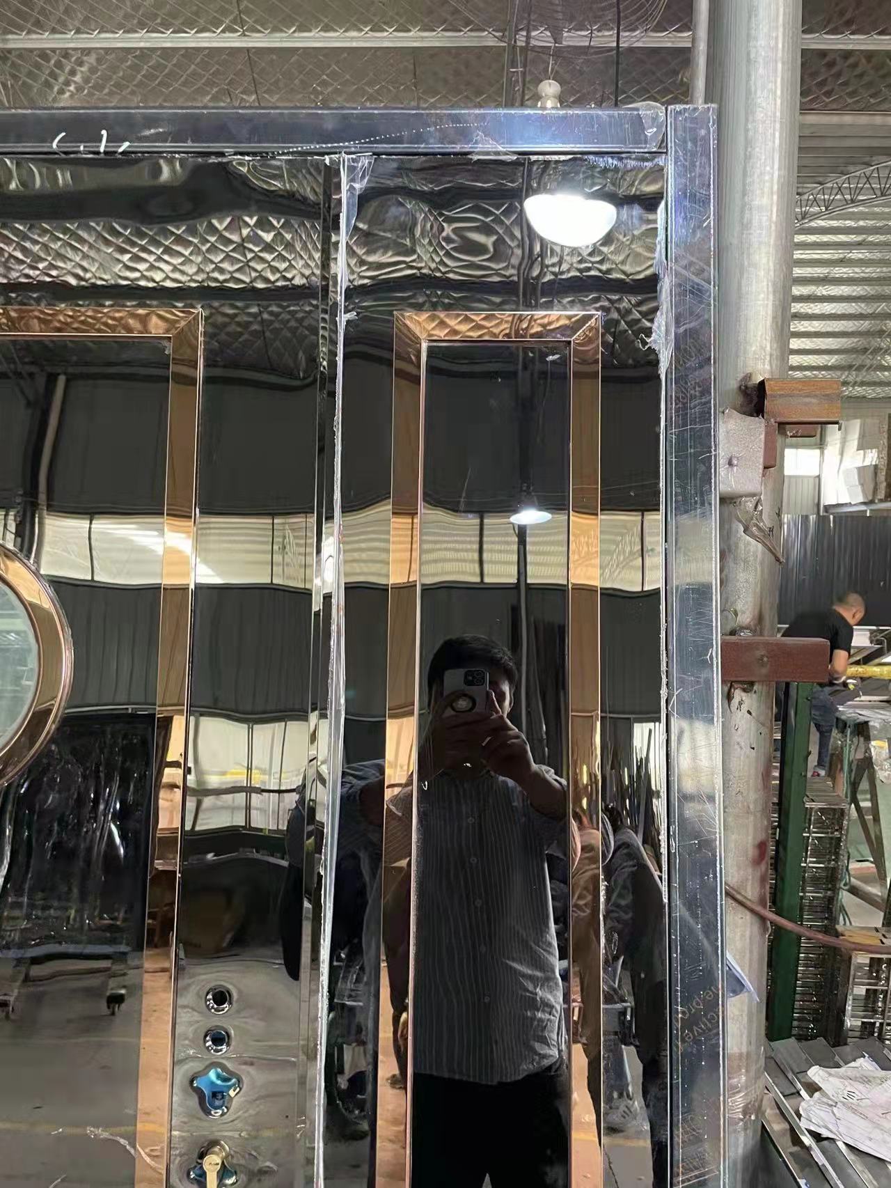 Surface of Internal Security Doors