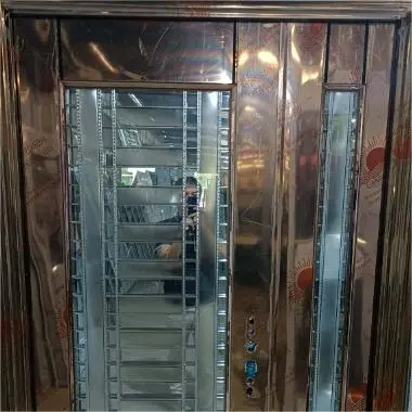 Surface of Interior Stainless Steel Door Rose Gold Color