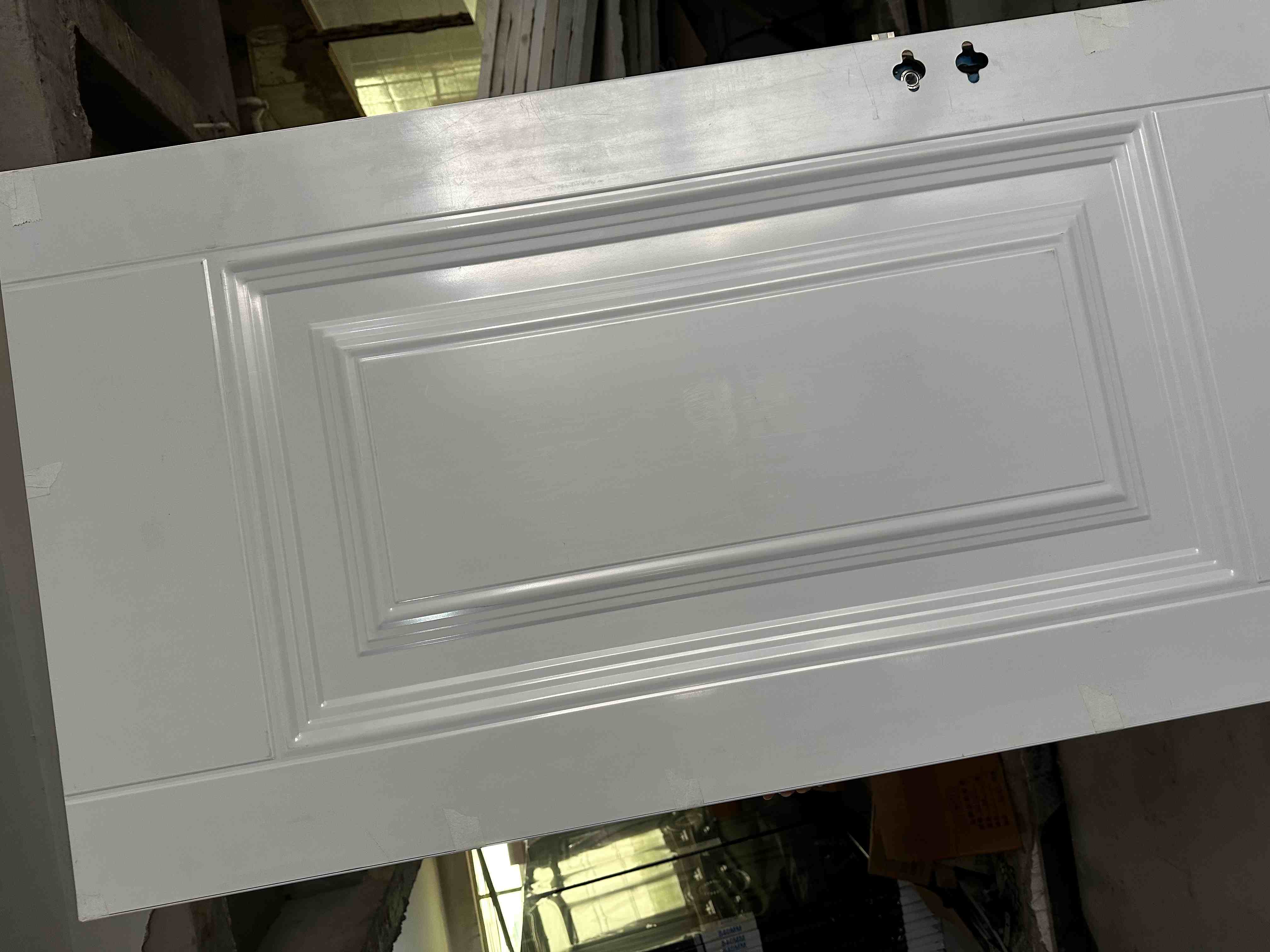 Surface of Wooden Steel Door