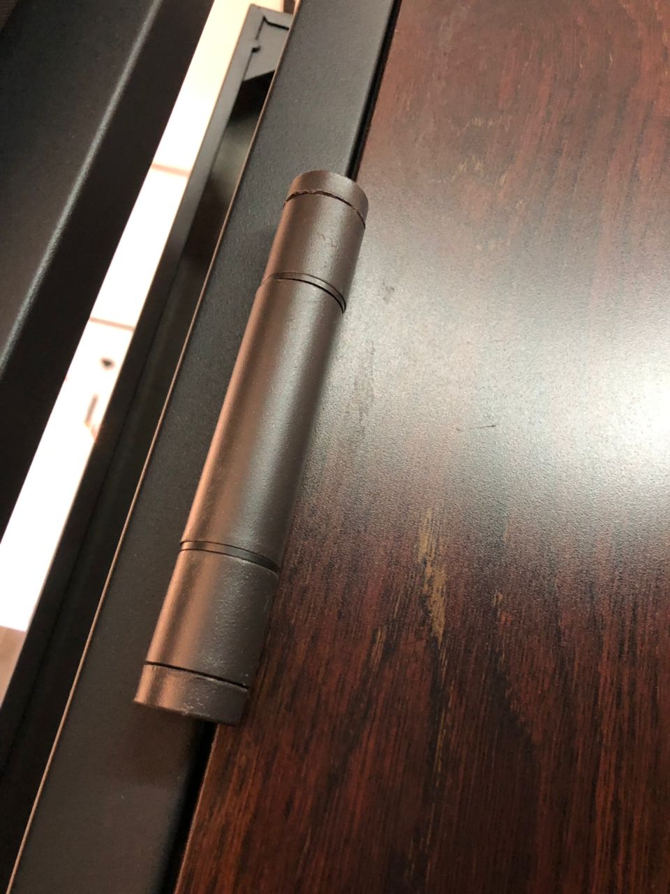 Hinge of Modern Aluminum Front Door