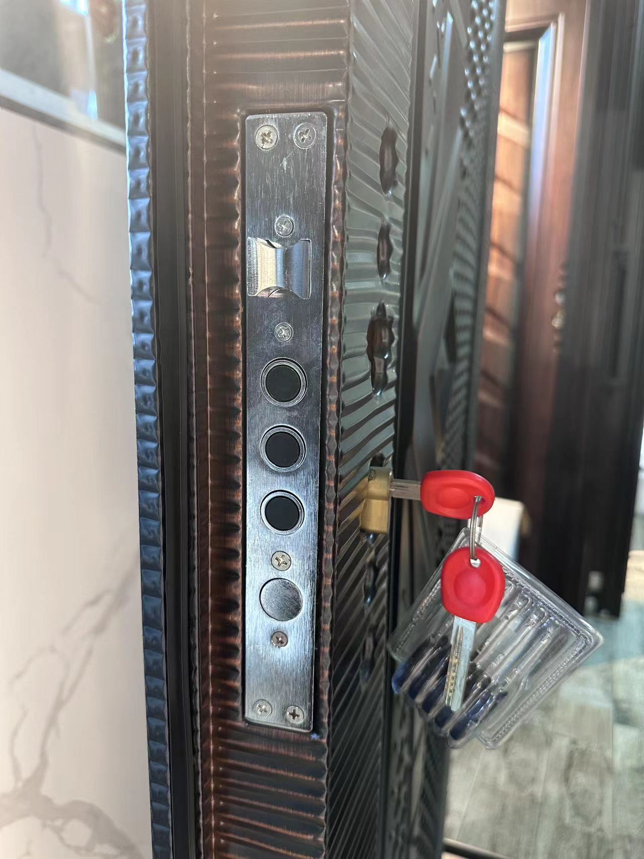 Lock System of Wrought Interior Iron Door