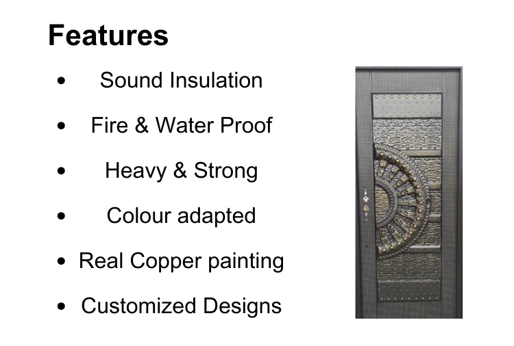 Features of outdoor aluminum doors