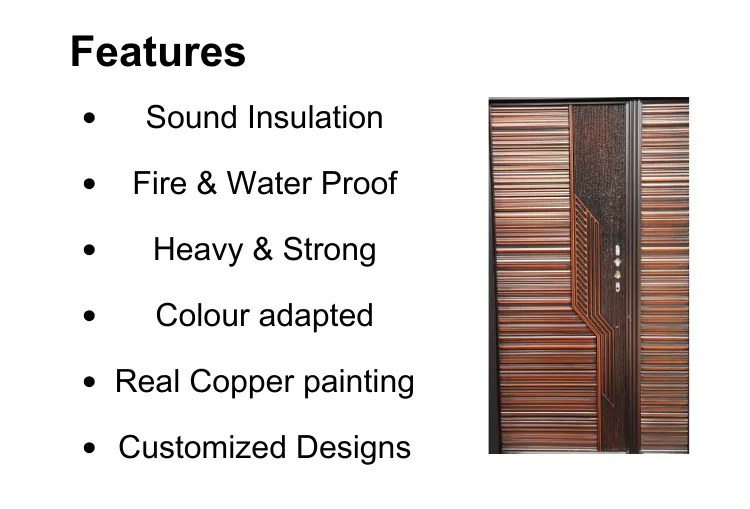 Features of Fire Rated Aluminum Doors