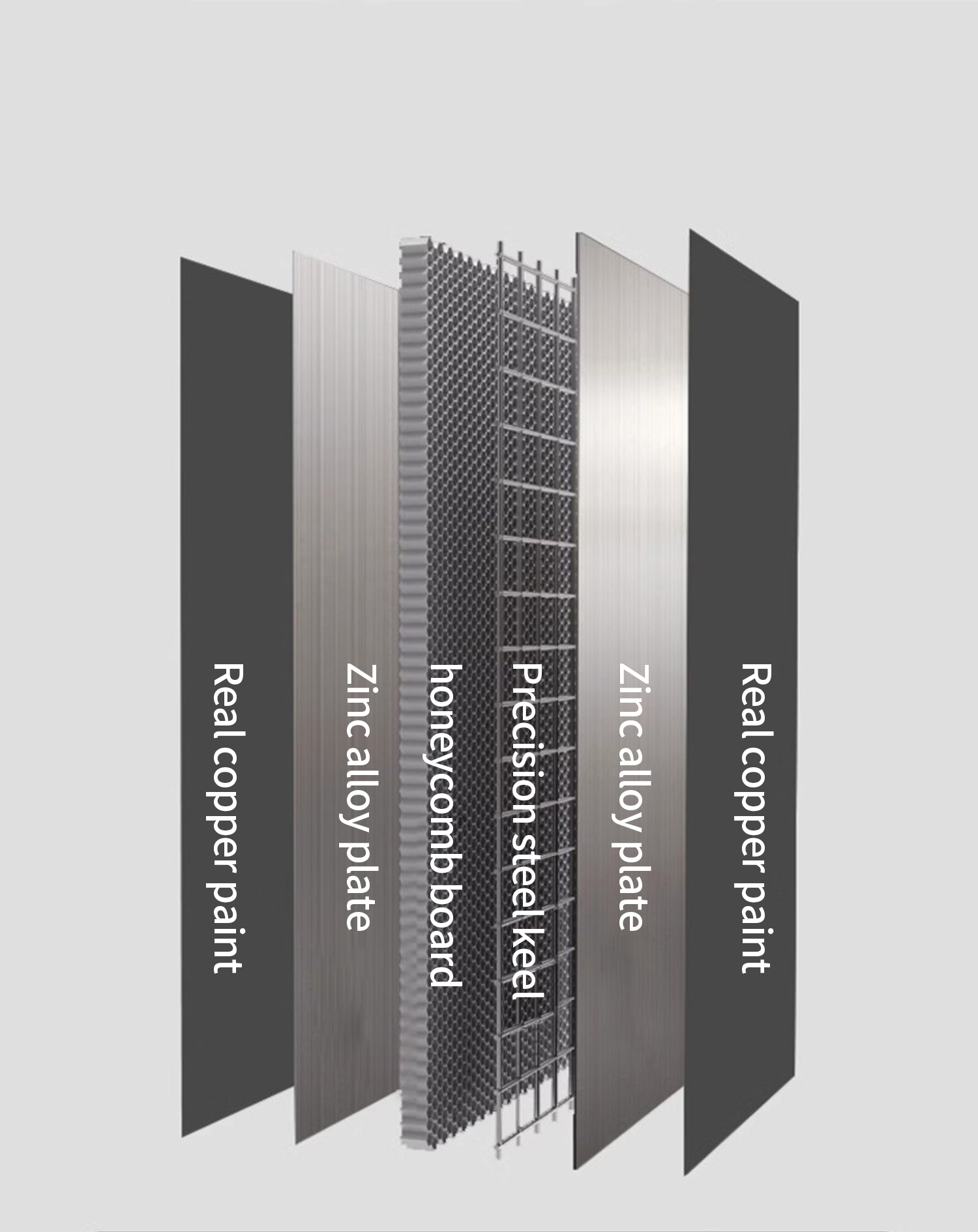 internal structure of custom built front doors