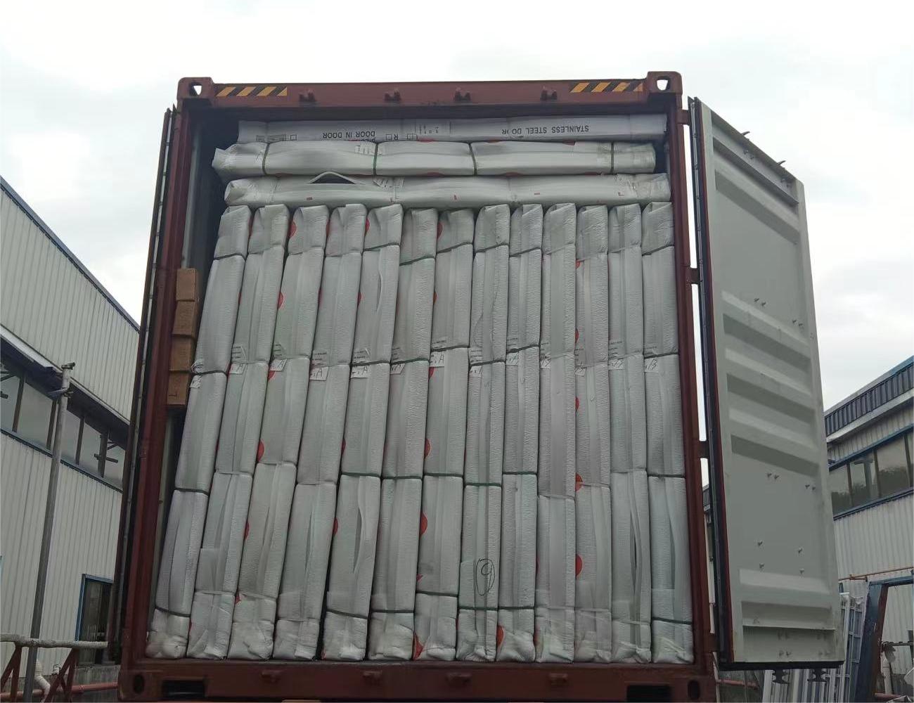 Loading of Steel and Wood Door