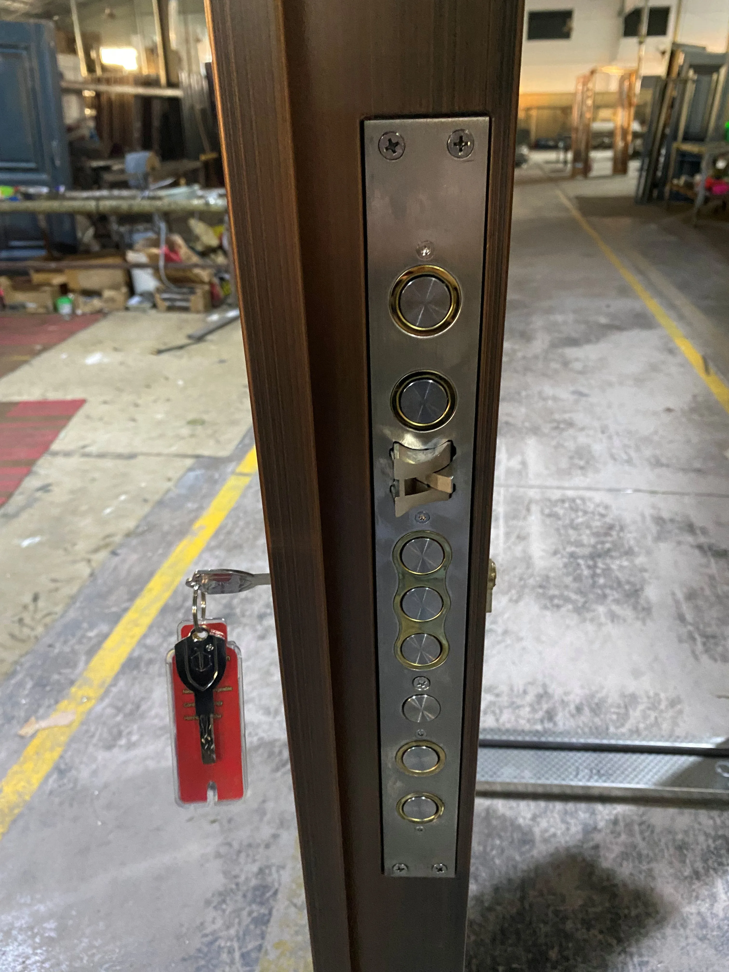 Lock System of Security Double Front Doors