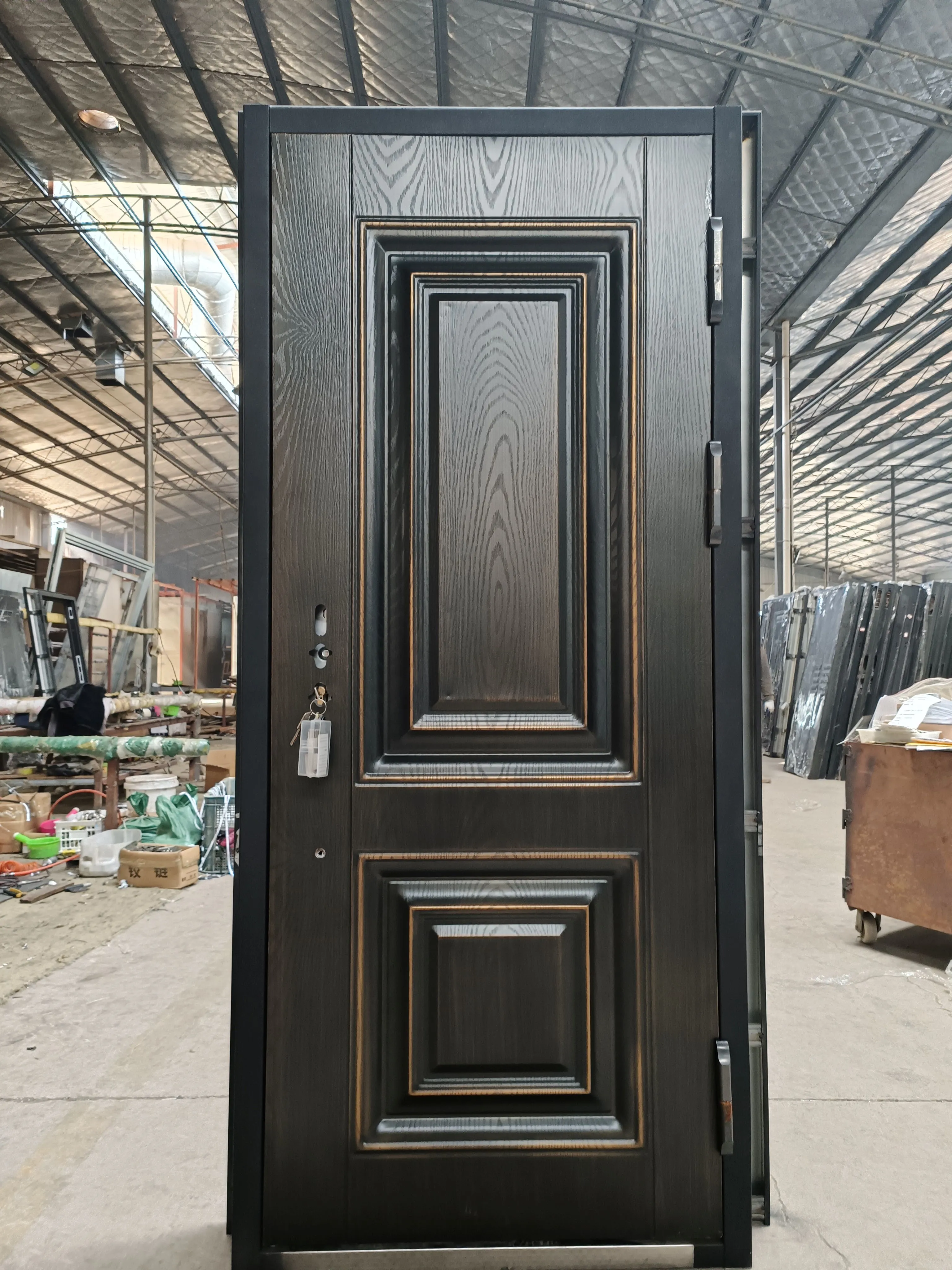 Back Panel of Commercial Aluminum Exterior Doors