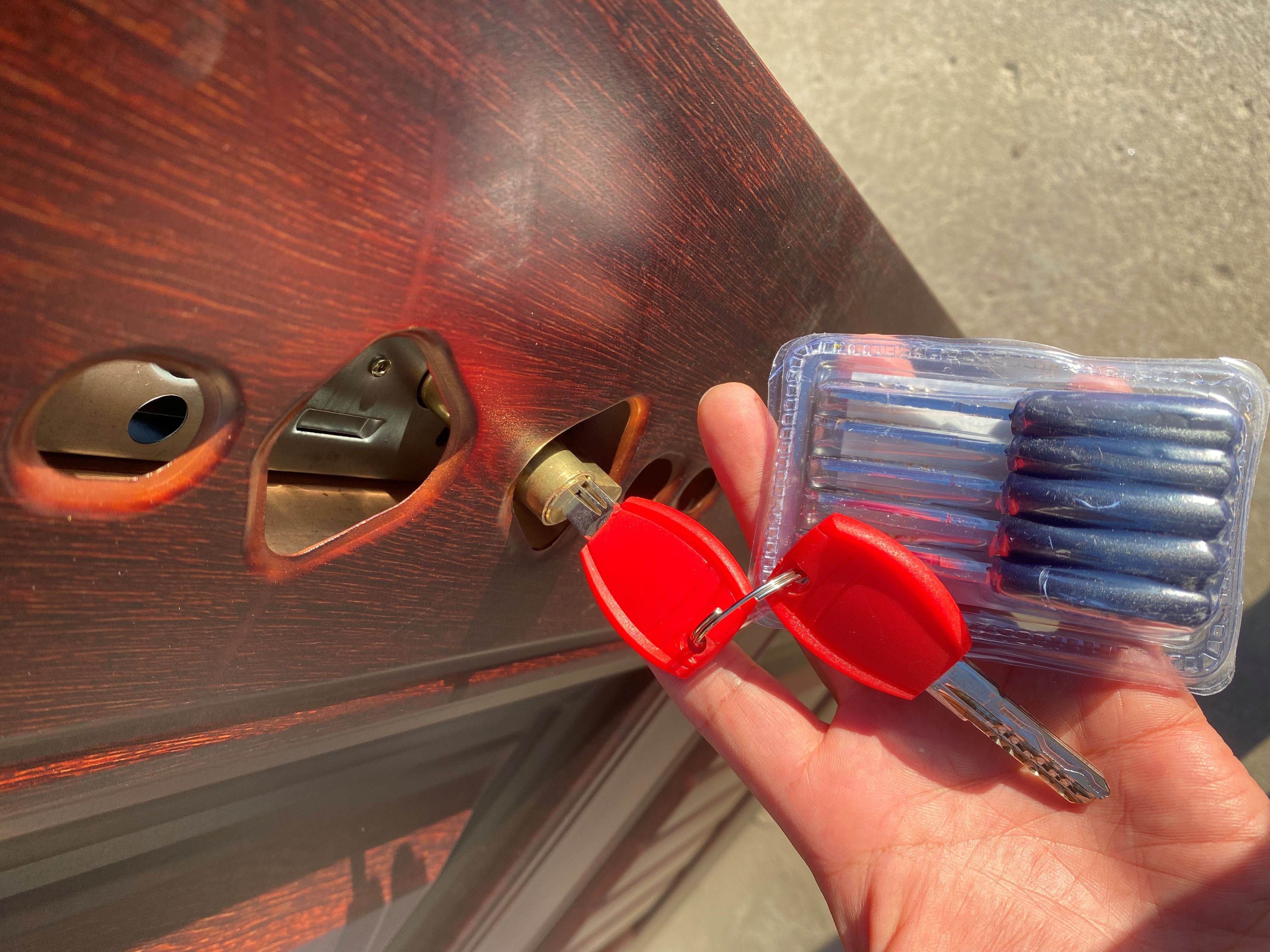 Lock System of Custom Steel Security Doors