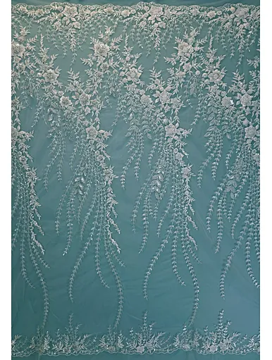 Embroidery lace fabric