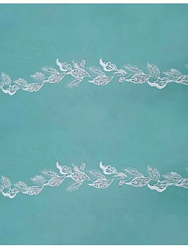 embroidered fabric trim