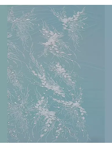 3D flower lace