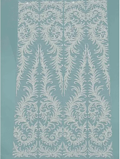 beige lace fabric