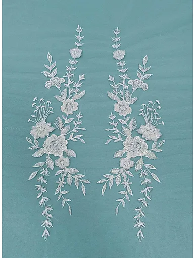 embroidered fabric applique