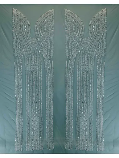 boncuklu dantel