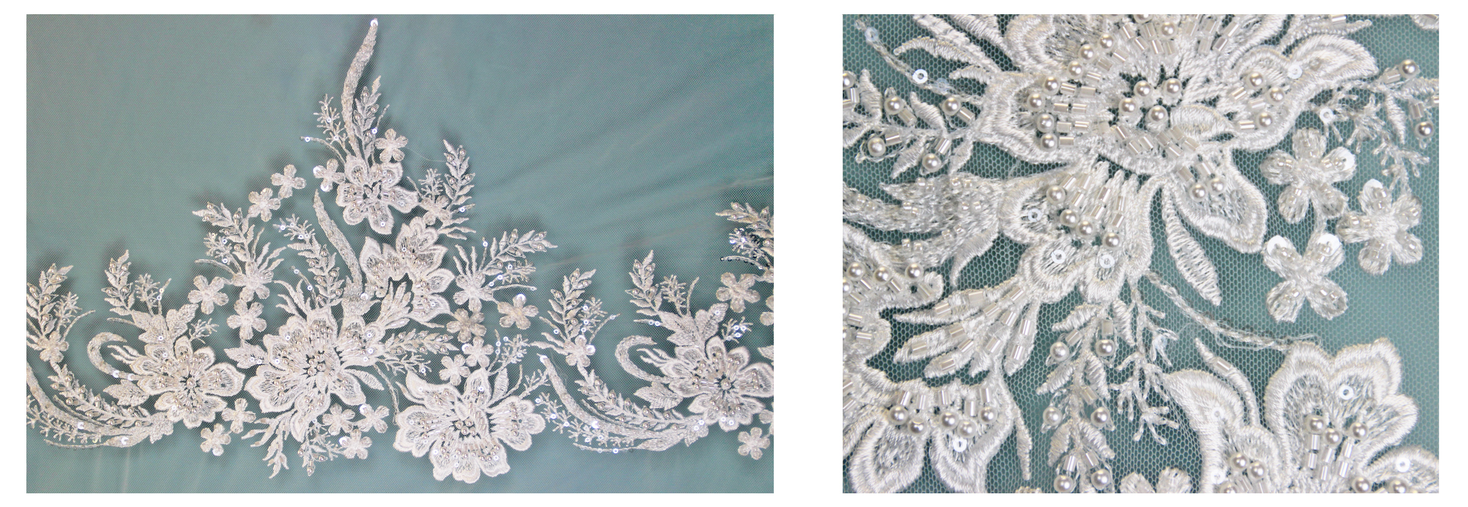 embroidery lace trimming
