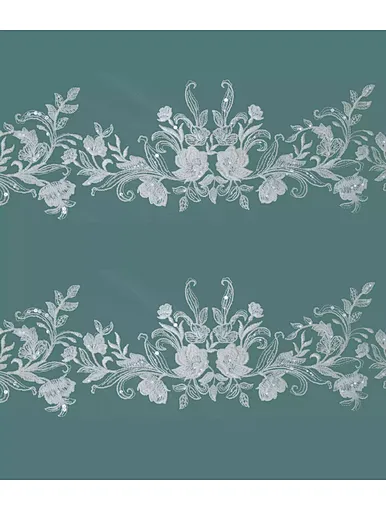 Embroidery lace