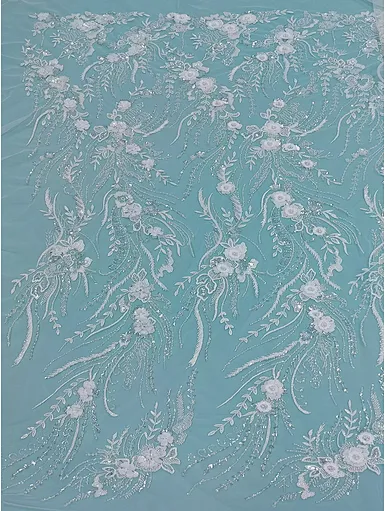 3D flower lace
