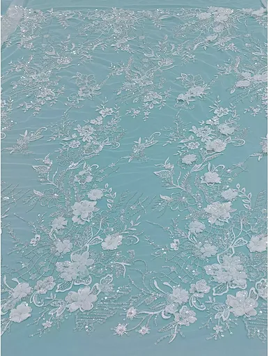 3D flower lace