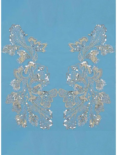 embroidered lace appliques