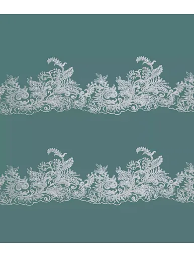 Embroidery lace