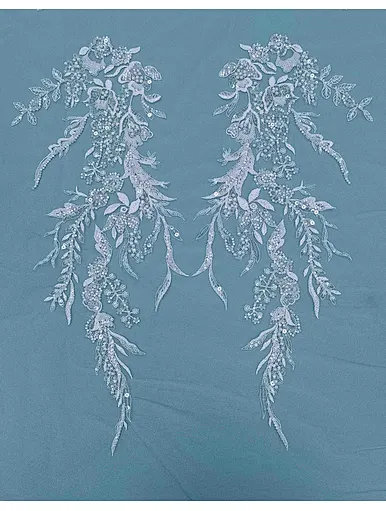 bridal lace applique