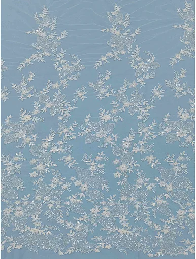 beige lace fabric
