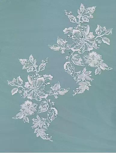 bridal lace applique