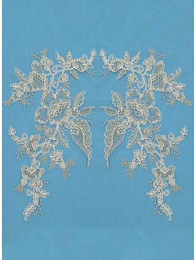 embroidered lace appliques