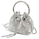 silver evening bag