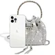 silver evening bag