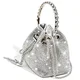 silver evening bag