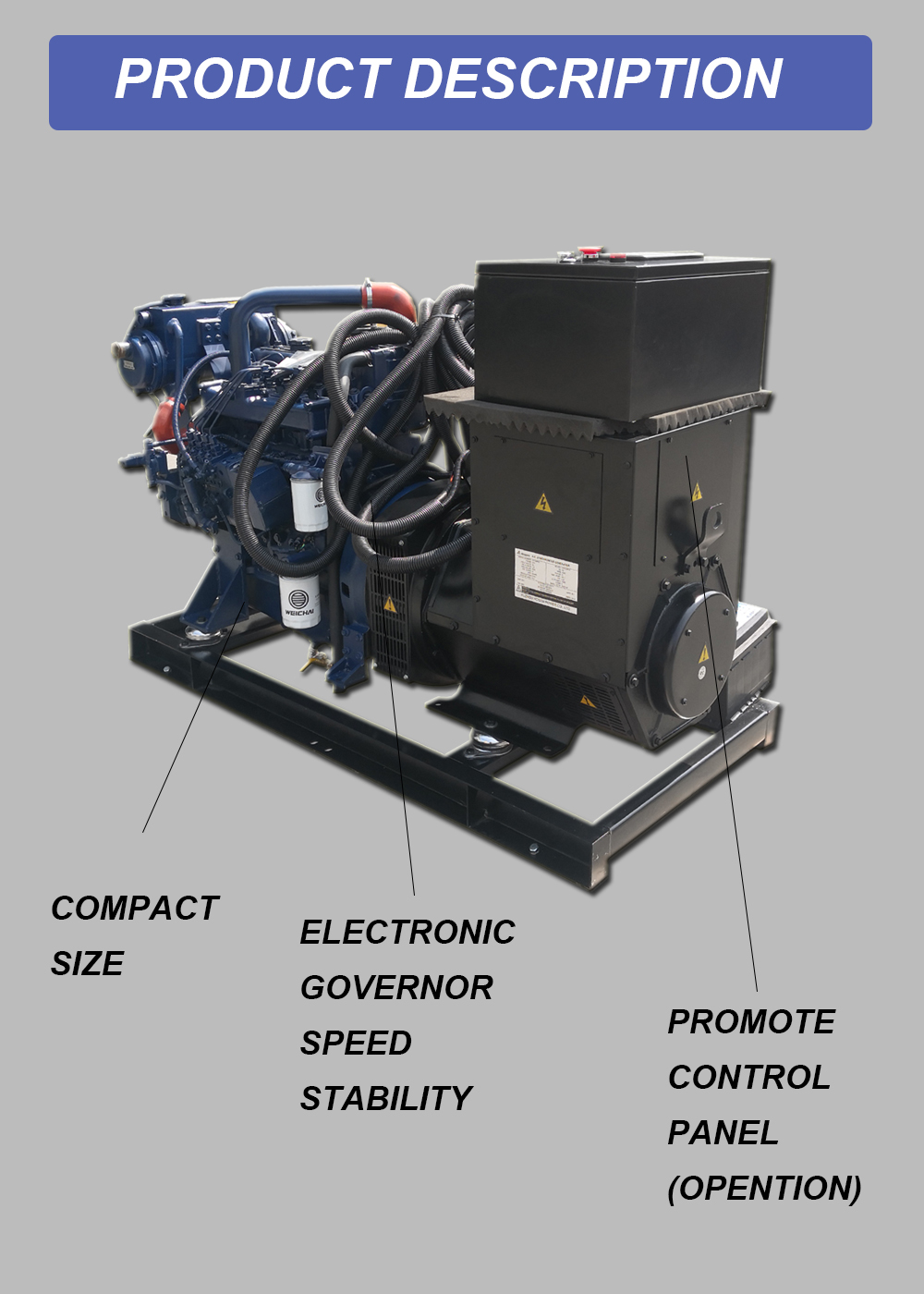 Weichai Marine Generator