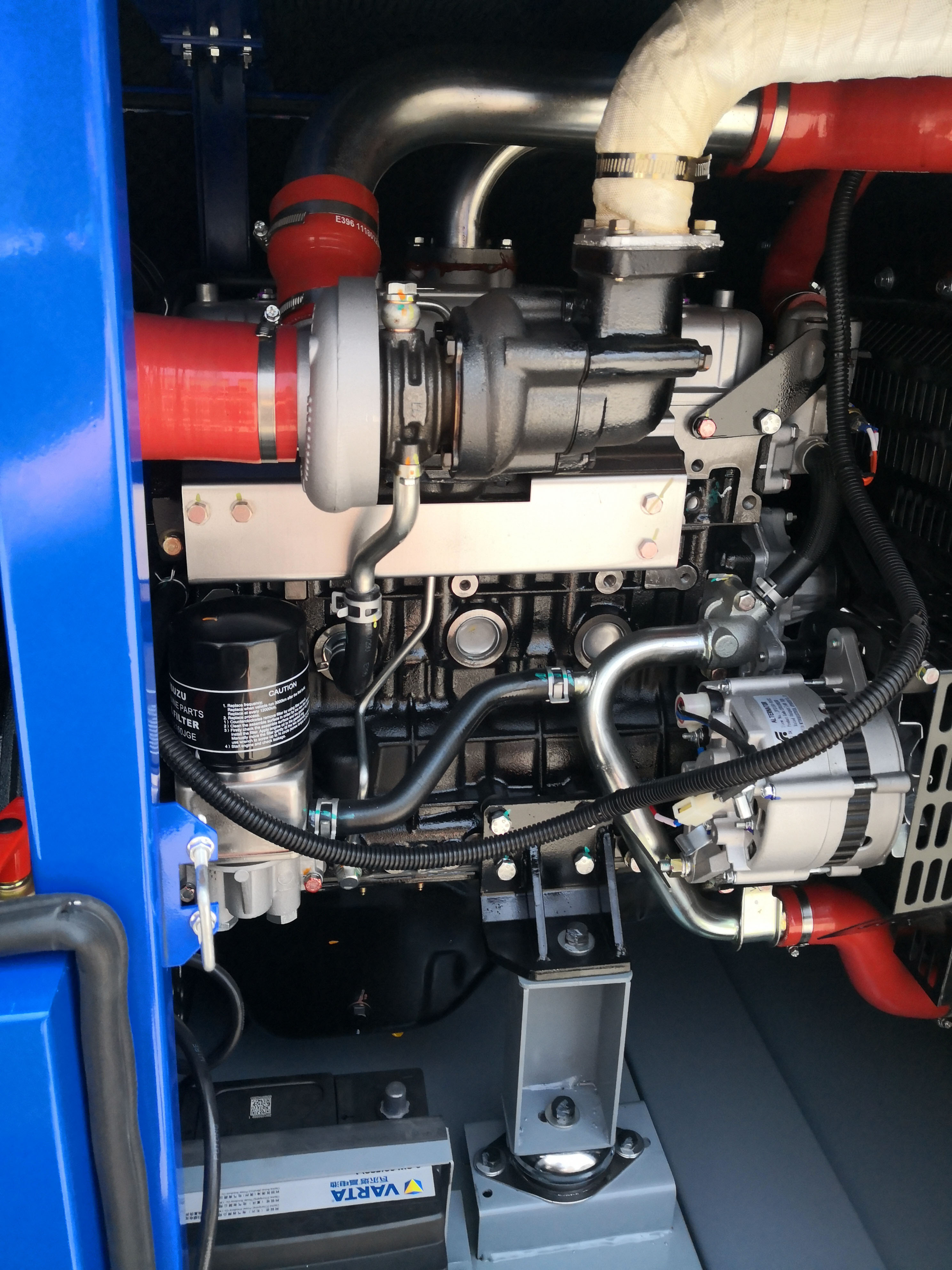 isuzu diesel generator set
