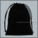 black jewellery pouch