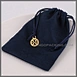 deep blue pouch