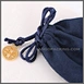 deep blue pouch
