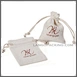 Custom Linen Jewelry Pouch Bag with Logo