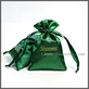 green jewelry pouch