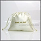 pouch with gold logo