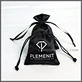 pouch with white logo