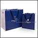 Custom Classic Cloth Paper Bag with Silver Logo