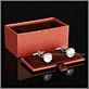 rectangle cufflink box