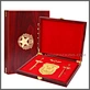 medals wood boxes