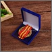 velvet medal case