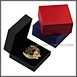 Lango Customized Good Quality Plastic Hinged Soft Touched Paper Army Honour Medal Box Case