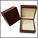 wood gold bar box